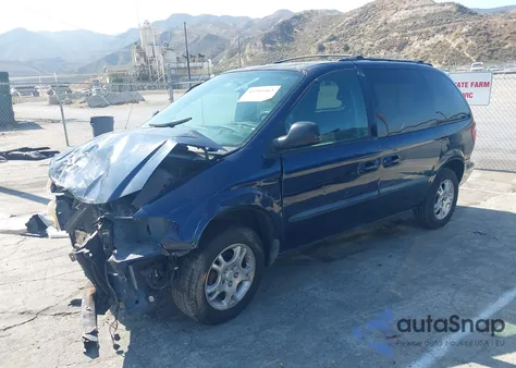 2004 Dodge Caravan Sxt z USA, uszkodzony, nr VIN 1D4GP45R24B543596